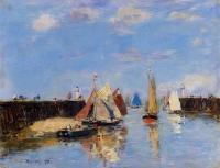 Boudin, Eugene - The Port of Trouville